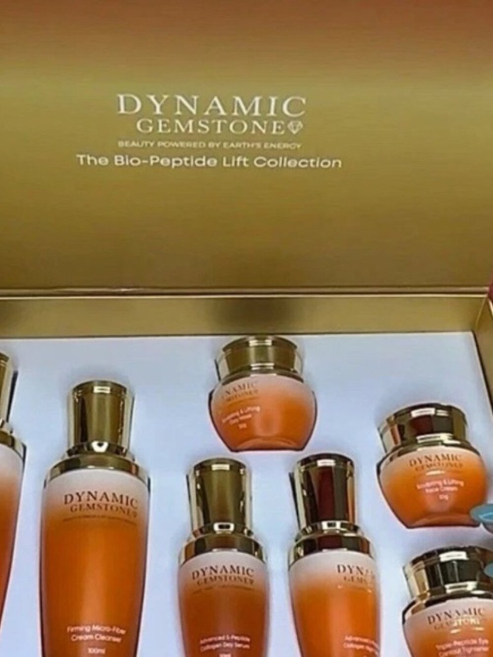 Dynamic gemstone the bio- peptide lift collect skin care